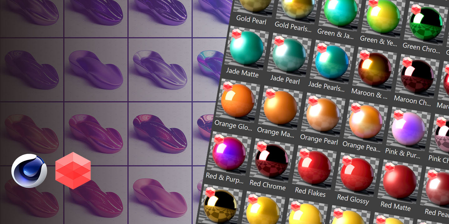 Import And Save Custom Redshift Materials In Cinema 4D's Asset Browser