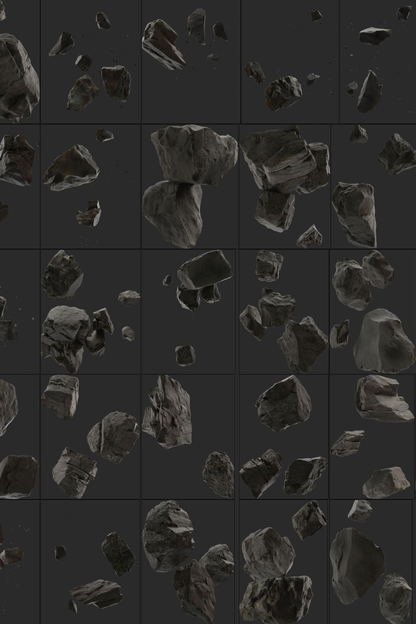 Floating Rock Overlays v.1